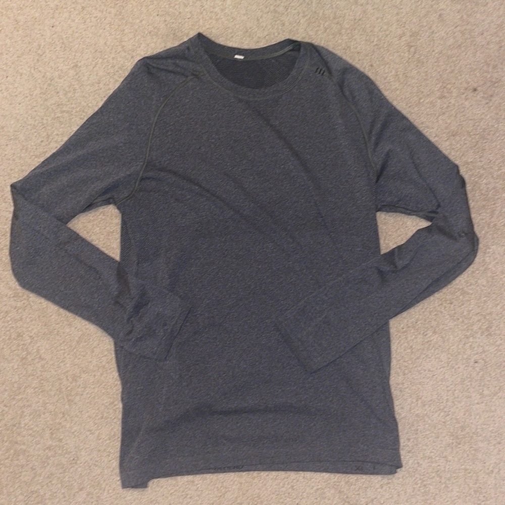LULULEMON Long-Sleeve Running Shirt, XL, Barely Worn